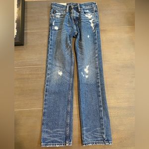 Abercrombie Boys Distressed Skinny Jeans - Size 8